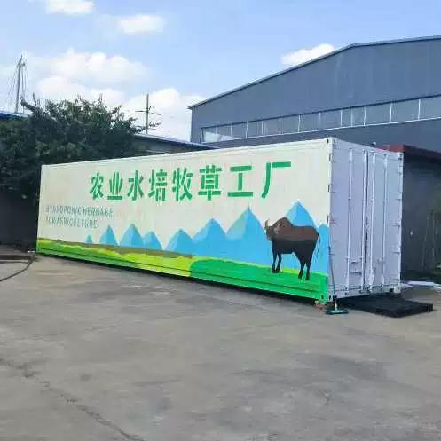 水培牧草工廠 現代養殖業的高效飼料生產解決方案